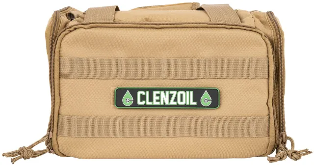 Clenzoil 2366 Universal Gun Care Range Bag Kit, Multi-Caliber, 30 Pieces - CLENZOIL