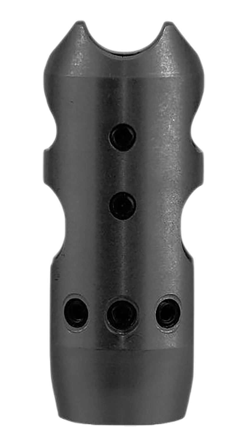 TACFIRE MZ1027 Tunable Muzzle Brake Black Tactical - TACFIRE