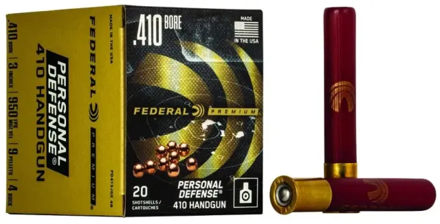Federal Premium Ammunition Personal Defense .410 Bore PD413JGE4B - Federal Premium Ammunition - .410 Bore