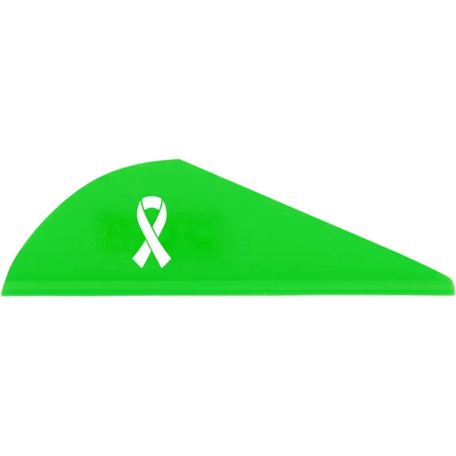 Bohning Blazer Vanes Awareness Neon Green 36 pk. - Bohning