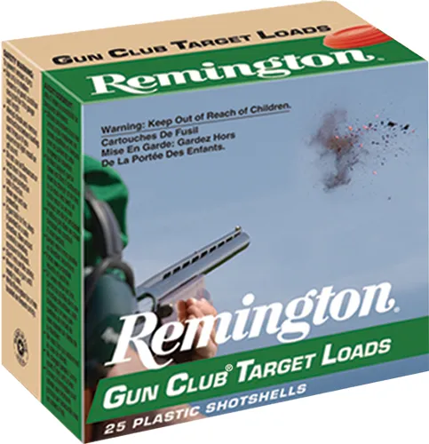 Remington Gun Club Target Loads 12 Gauge 2.75 In 1 oz 8 Shot 250 Rounds - Remington Arms Company, LLC - 12 Gauge