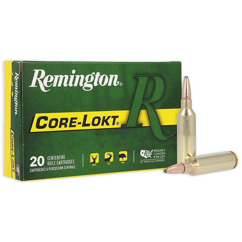 Remington Core-Lokt Centerfire Rifle Ammo 270 WSM 130 gr. PSP 20 rd. - Remington Arms Company, LLC - 270 WSM