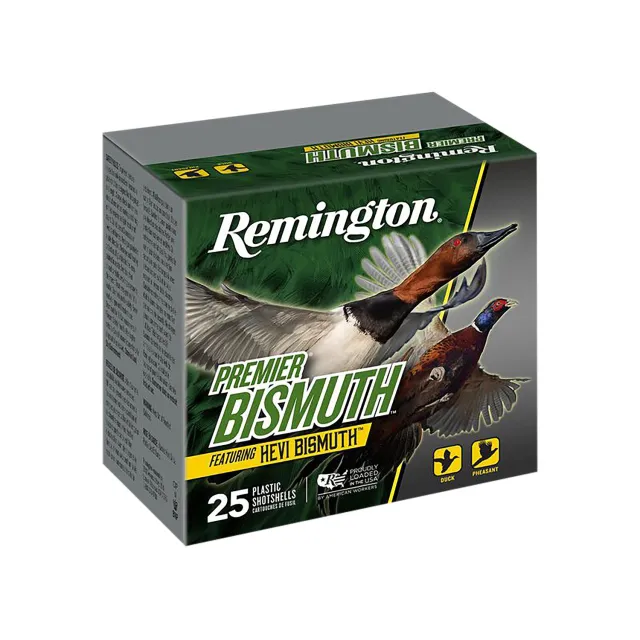 Remington R20503 12 Gauge 2.75 in 1.25 oz Bismuth #2 Shot 25 Rounds