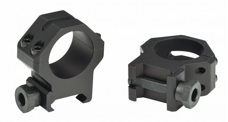 Weaver 99518 4-Hole Tactical Picatinny Scope Rings, 30mm X-High Matte - Weaver