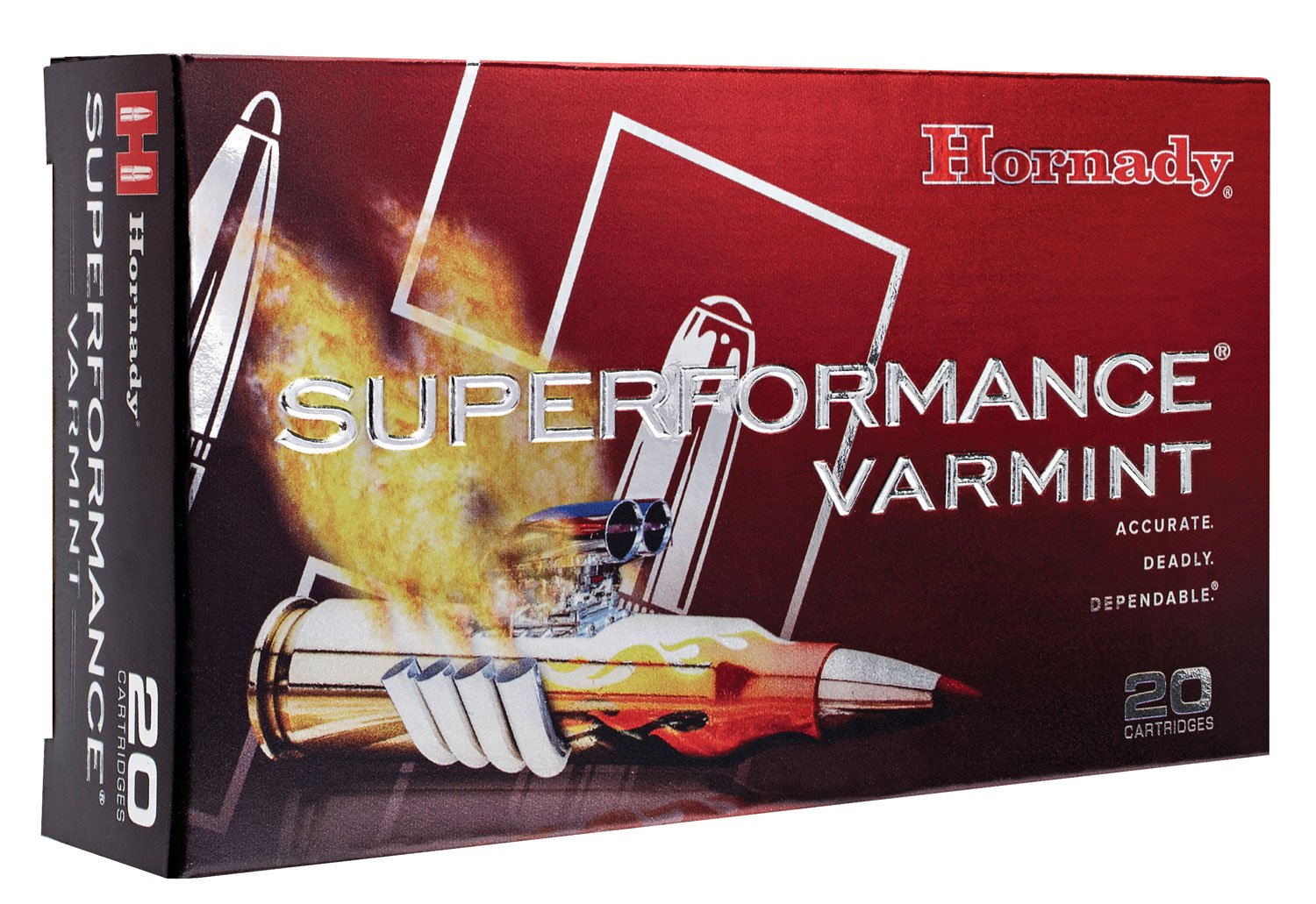 Hornady 8334 Superformance Varmint 22-250 Rem 35gr NTX 20/10 - Hornady - 22-250 Rem
