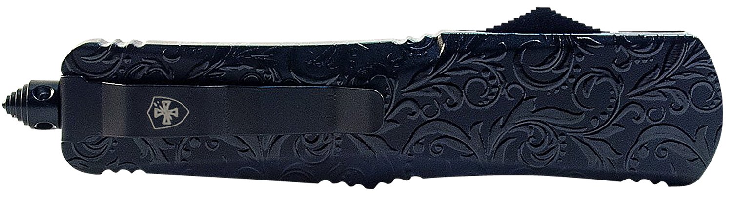 Templar MMDG131 Maiden Gloss Gen II 3.43" OTF Dagger Black 440C Blade