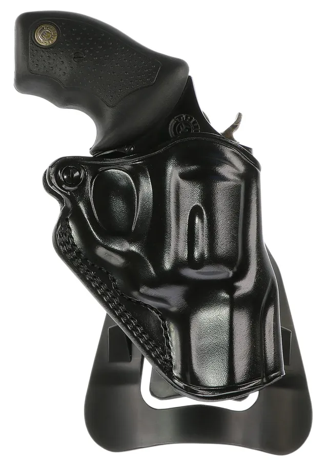 Galco SM2-158B Speed Master 2.0 Paddle OWB Black Steerhide Fits S&W J Frame M640 2.13" Right Hand - Galco International