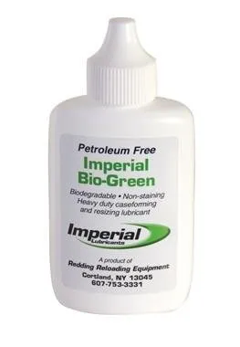 Redding Imperial Bio Green Case Lube 3 Oz Bottle - Redding Reloading Equipment