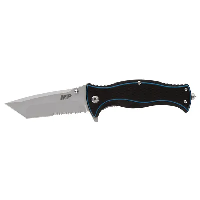 Smith & Wesson Officer Folding Knife Stainless Steel Pocket Folder - Smith & Wesson