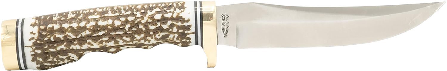 Uncle Henry 1100087 Next Gen Golden Spike 5" Fixed Blade Staglon Grip - UNH