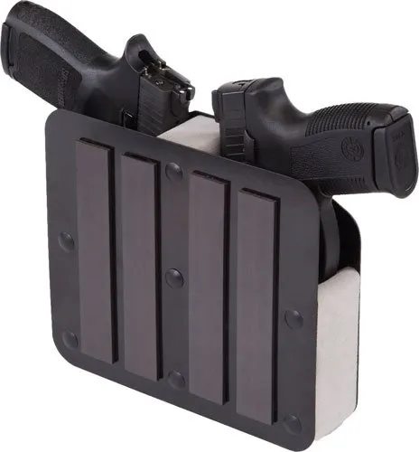 Benchmaster BMWRM3MS Two Gun Pistol Rack with Magnetic Strip - BenchMaster