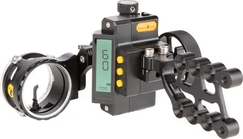 Trophy Ridge AS701DR19 Digital React 1-Pin .019 RH Bow Sight Black - Trophy Ridge