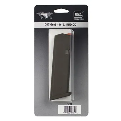Glock G17 Gen 5 Magazine 9mm 17 rd. Olive Drab Green