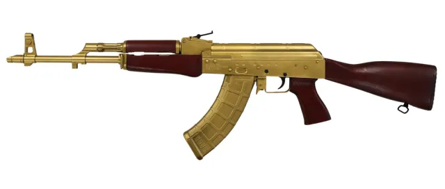 BSR47 Bulgarian AKM Pattern Rifle 7.62x39, Red Star Red/Gold Cerakote, 16.3" BRL, 30RD PMAG - Orion - 7.62x39