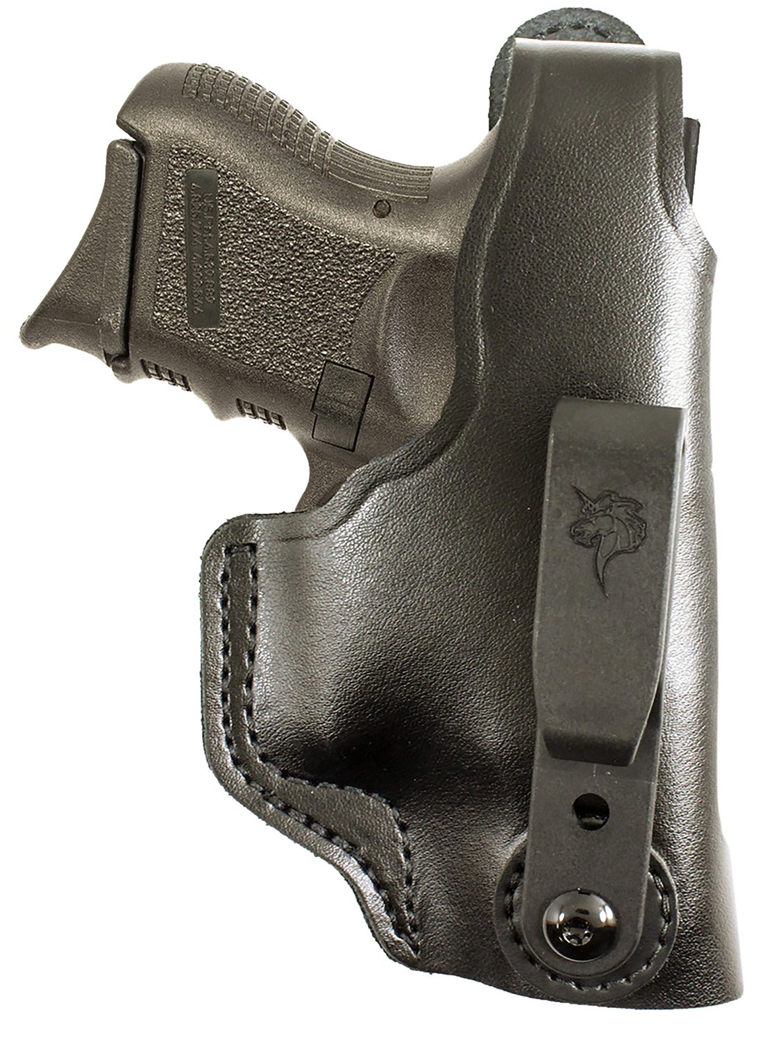 Buy DeSantis 033BAE1Z0 Dual Carry II IWB/OWB Holster Black Leather Right Hand online