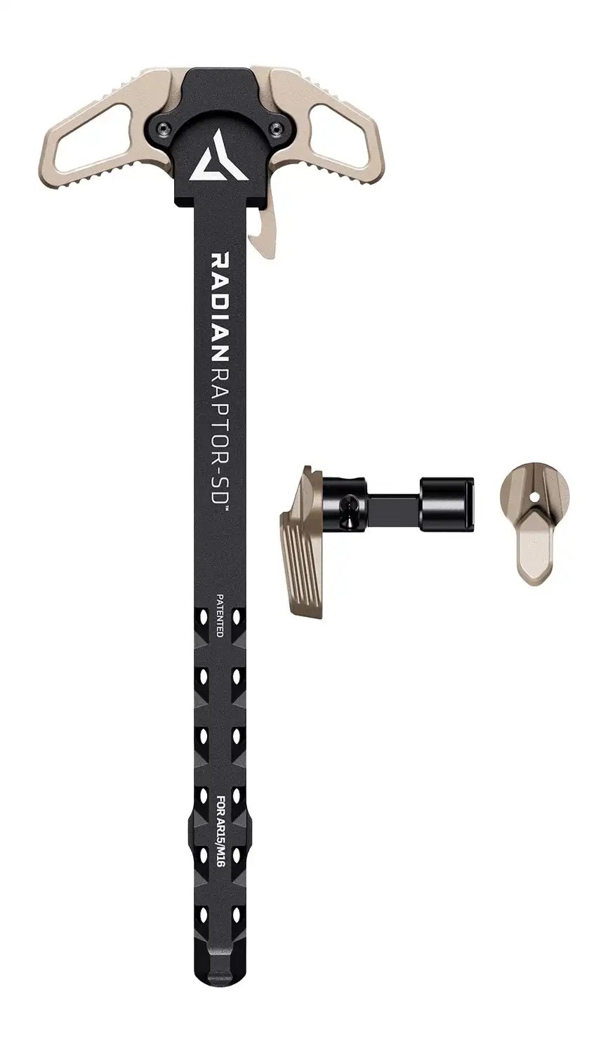 RADN R0940 COMBO RAPTOR SD CHRGING HNDL 45/90 FDE - Radian Weapons