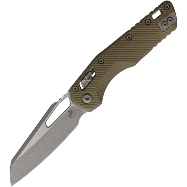 Microtech MSI 3.88 In Wharncliffe S/E Apoc ODG Fluted G-10 - MICROTECH for sale at Iron and Lace