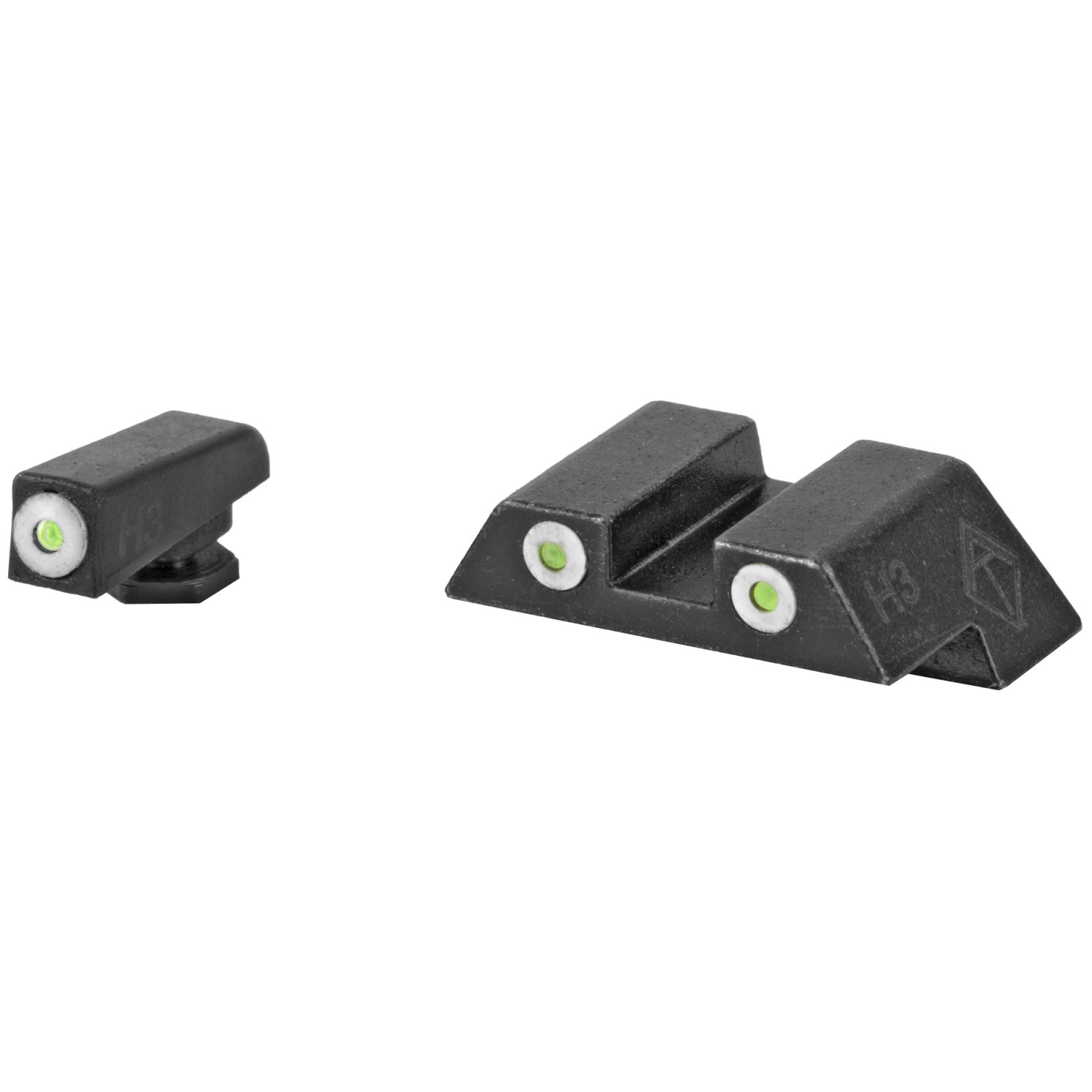 American Tactical ATINSGLOLF Glock Night Sights Green Tritium - American Tactical Imports