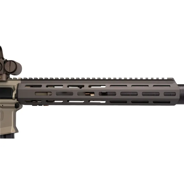 Buy Q LLC Honey Badger Rail 12 In Gray Aluminum M-LOK Free-Float online