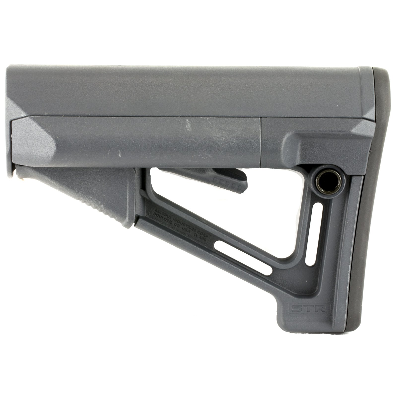Magpul MAG470-GRY STR Carbine Stock Stealth Gray for AR-15/M4 Mil-Spec - Magpul Industries