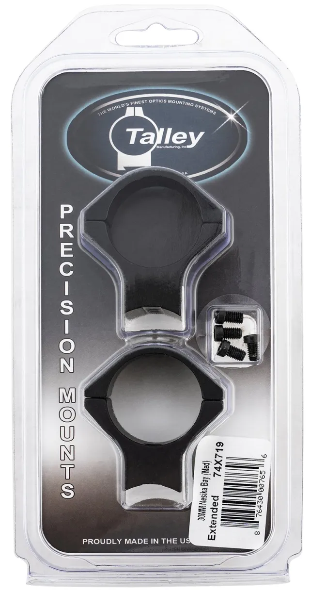 Buy Talley 74X719 2-Piece Matte 30mm Medium Rings for Savage Round Receiver online