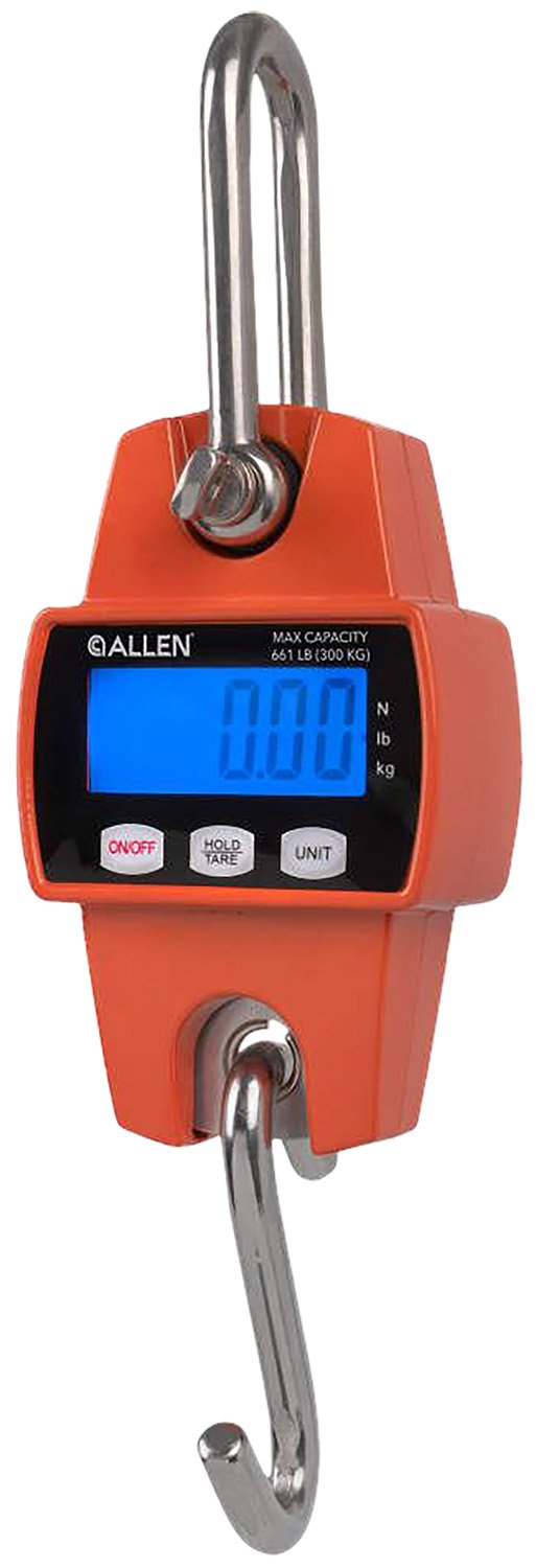 Allen 7253 Digital Game Scale Orange Stainless Steel AAA - Allen Company