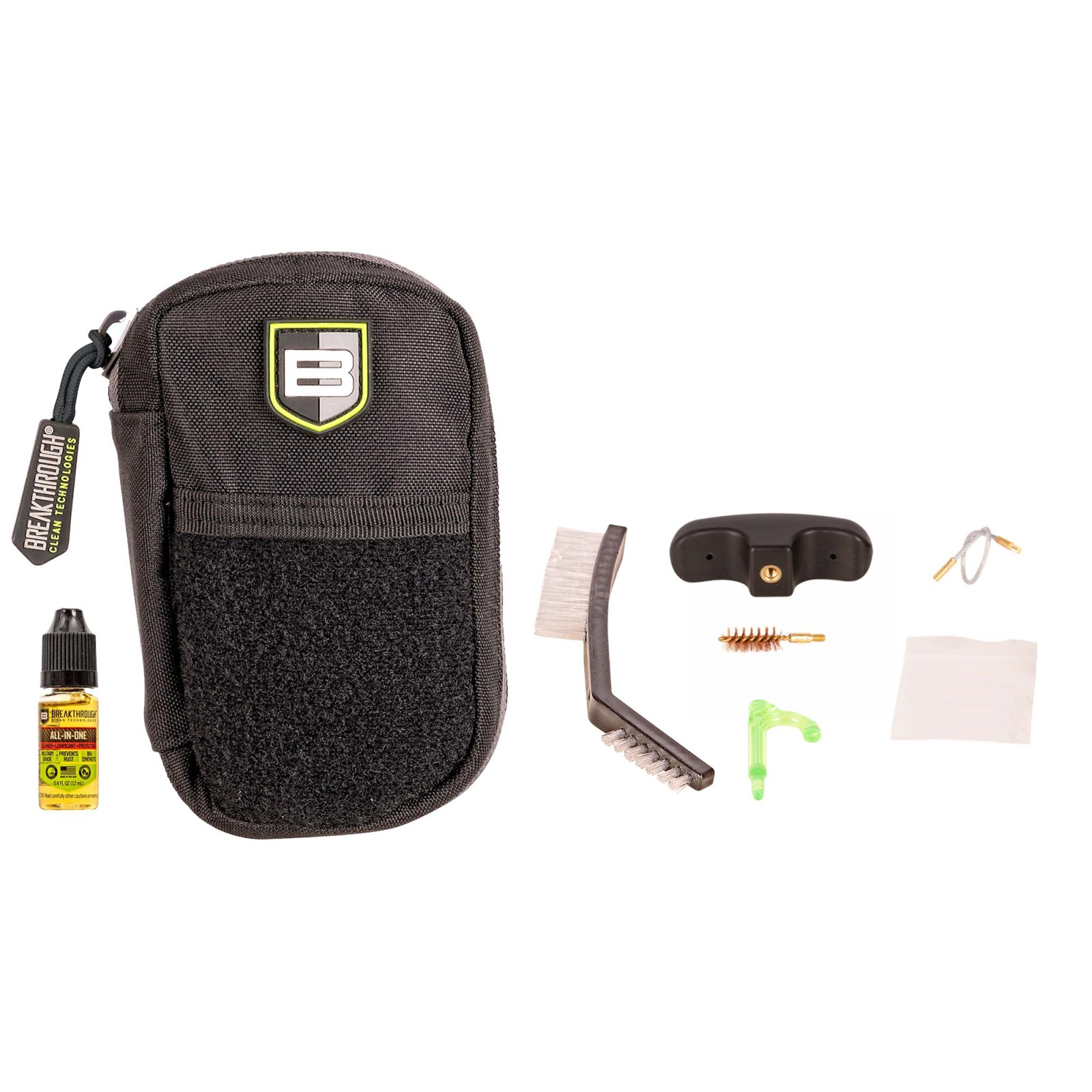 Breakthrough Clean BT-COP-44 Badge Pull Thru Kit .44/.45 Cal 8.00 In - Breakthrough Clean - .44/.45