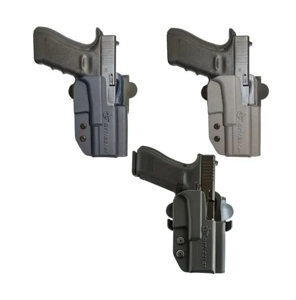 Kydex Comp-Tac OWB Modular Mount Glock 17 Gen5 RH Black