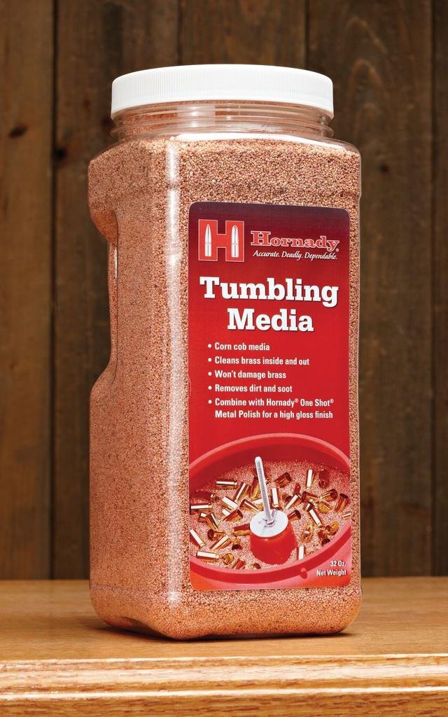 Hornady 050303 One Shot Tumbler Media 76 oz Ground Corn Cob - Hornady