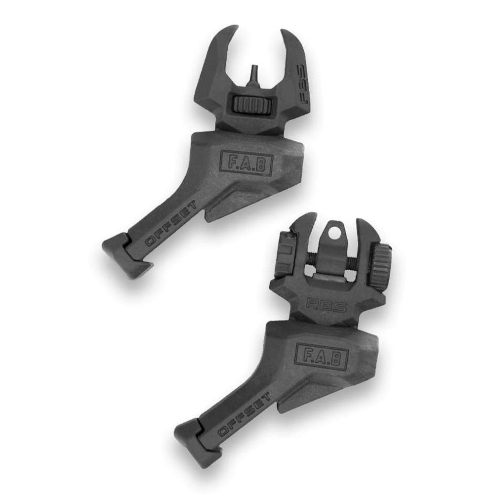 Buy FAB DEFENSE FRBS Offset Rifle Sights Kit Black Left-Hand online