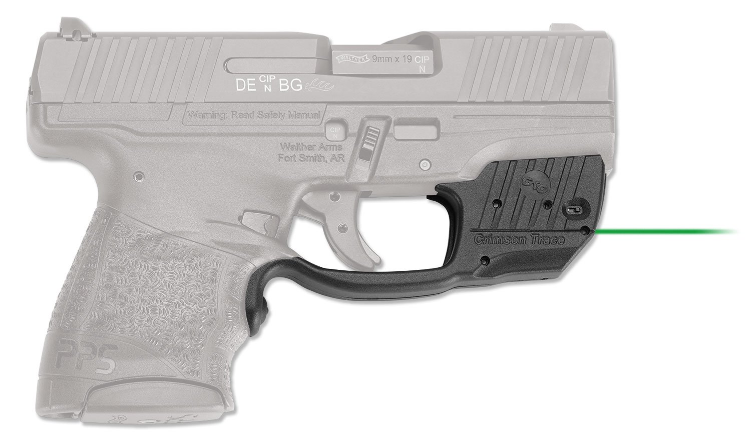 Buy Crimson Trace LG-482G Green Laserguard Walther PPS M2 Laser Sight online