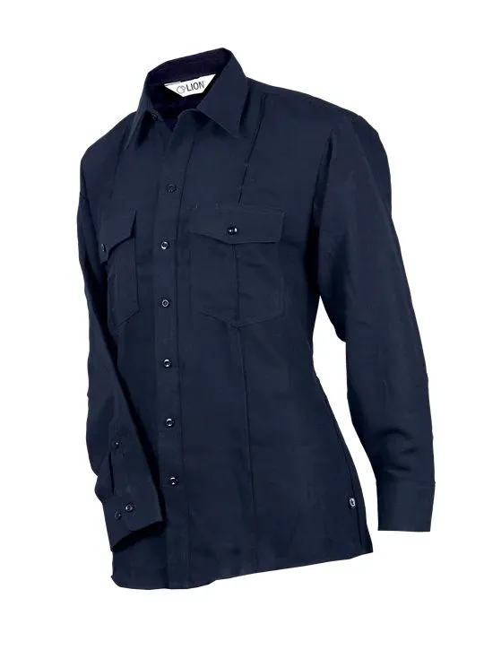 Elbeco Battalion Nomex Long Sleeve Men's Navy Shirt SM1002NV