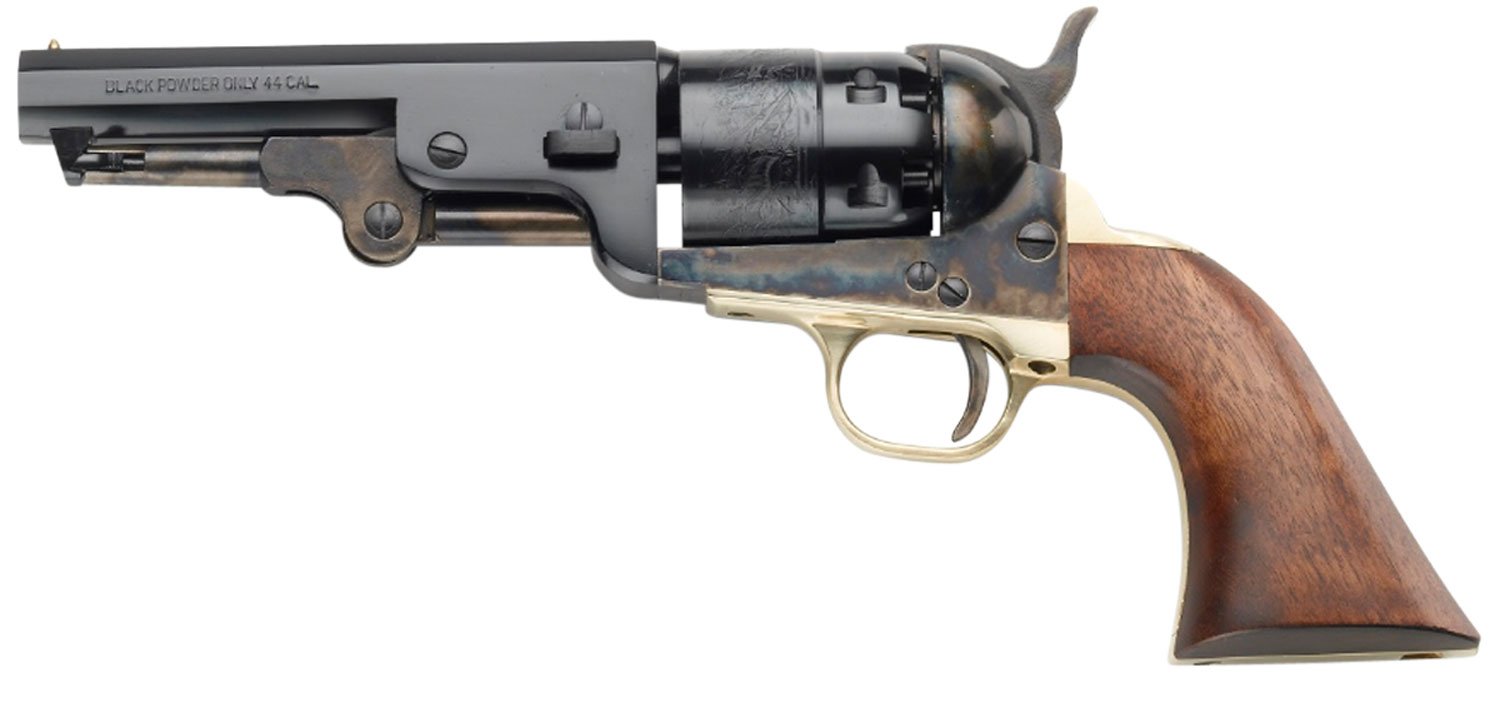 Pietta PF51CH44512 1851 Navy Yank Sheriff .44 Cal 4.88" Blued Revolver - PIETTA - 44 CAL