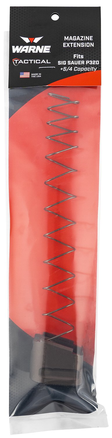 Buy Warne 3213 Magazine Extension 6061-T6 Aluminum FDE Sig P320 9mm 5RD online
