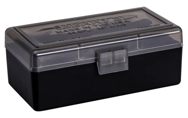 Berry's Ammo Box #403 - .38 cal/.357 50/rd Smoke/Black - Berry's Mfg