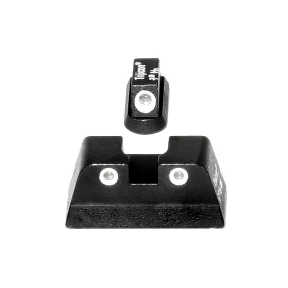 Trijicon CZ02 CZ75 Night Sights White Outline Green Tritium 3-Dot - Trijicon