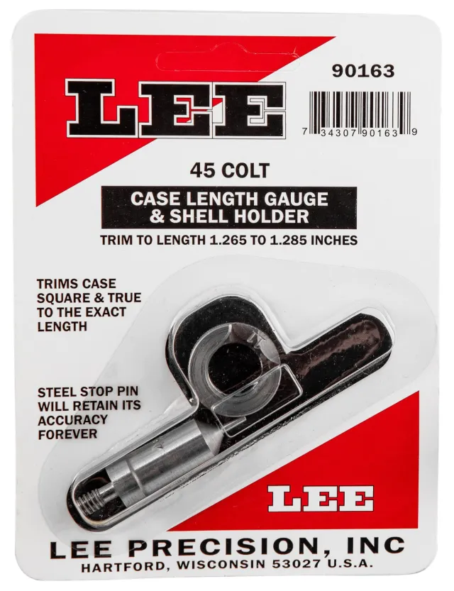 Buy Lee Precision Case Length Gage and Shell Holder .45 Colt online