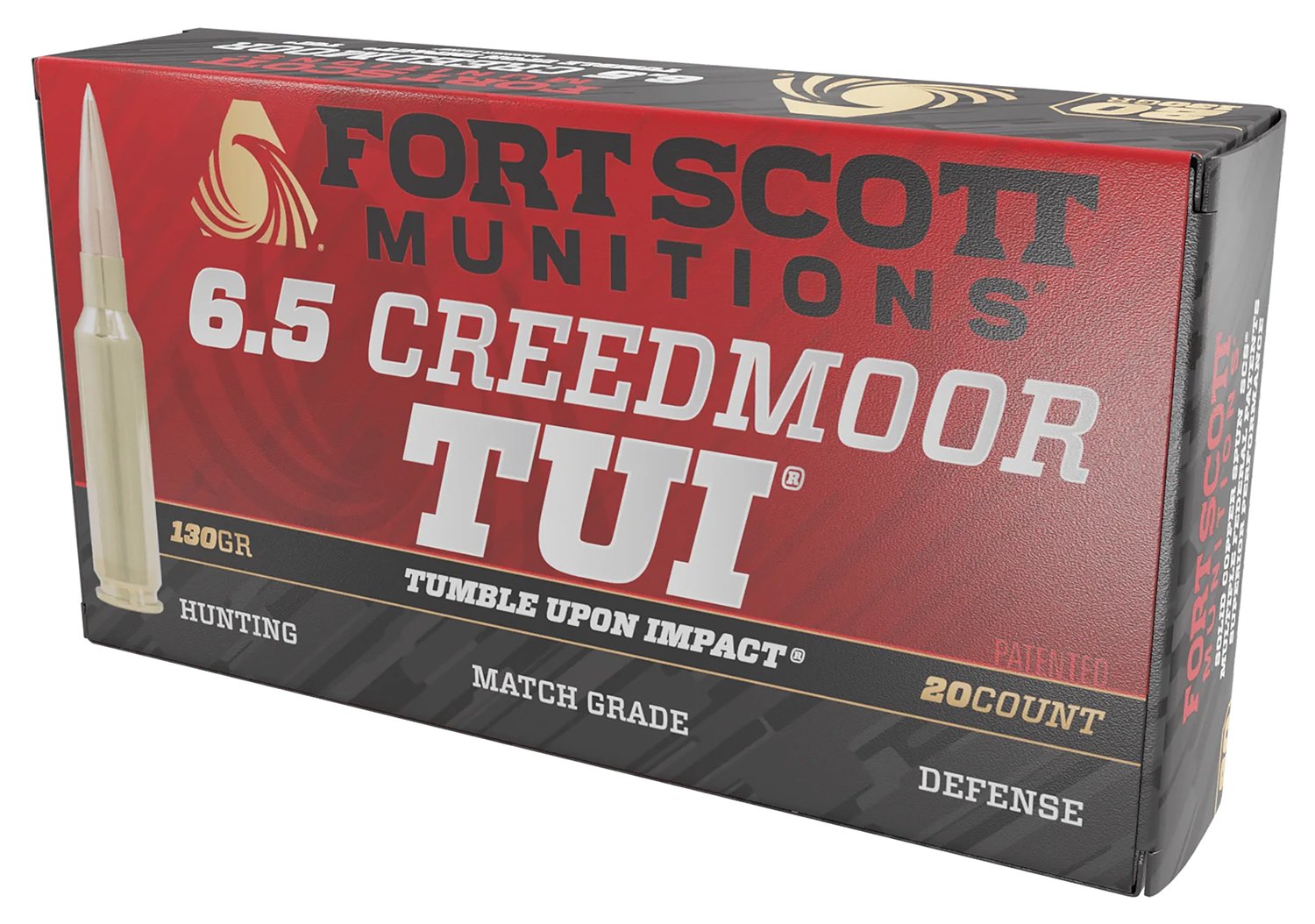 Buy Fort Scott Munitions 65CM130SCV2 6.5 Creedmoor 130gr Solid Copper Ammo online