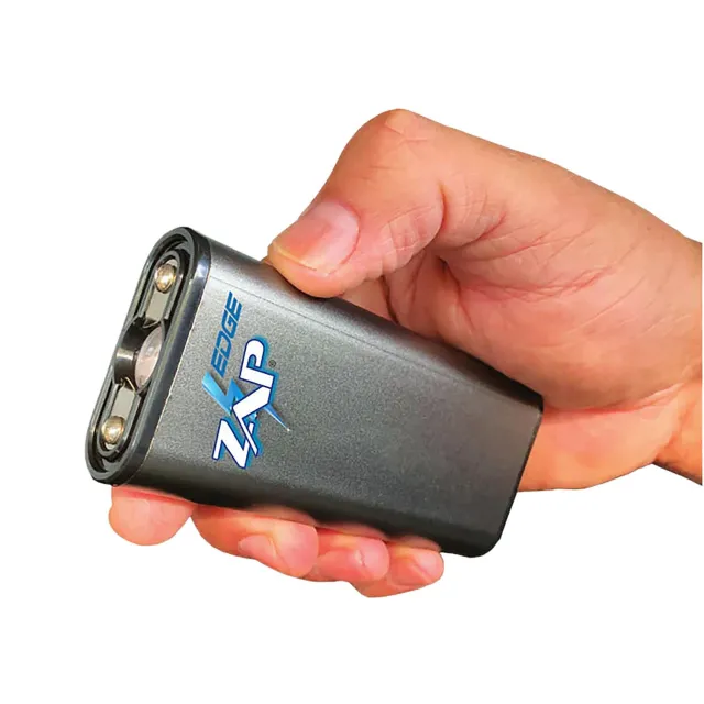 PSP ZAP Edge Stun Gun Gunmetal 950,000V with USB Charger - DNZ Products