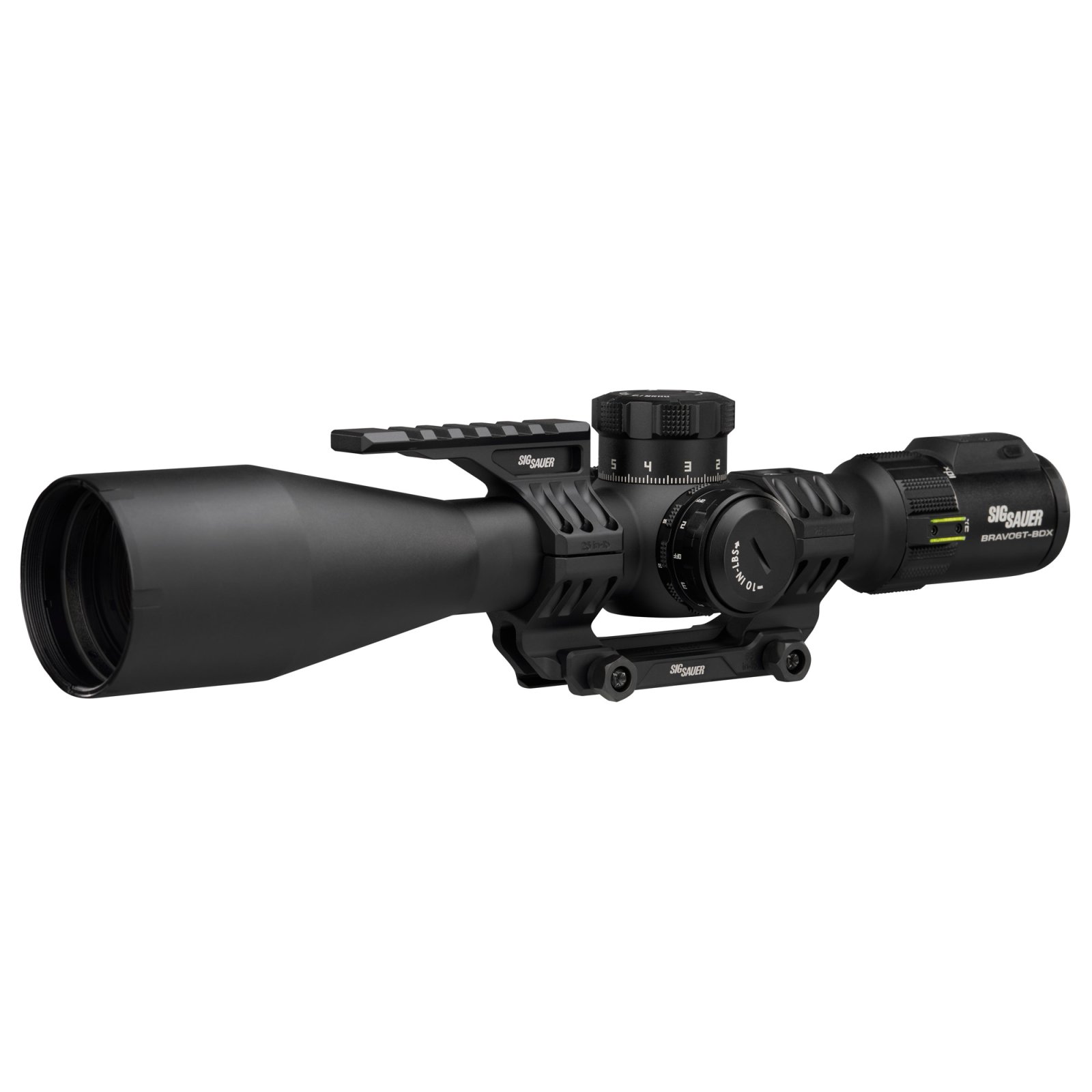Sig Sauer Bravo6T-BDX Rifle Scope 5-30x56mm 35mm FFP MRAD Milling 2.0 - Sig Sauer - 56MM