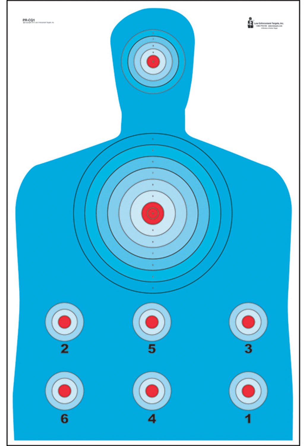 Buy Action Target PRCQ1100 High Visibility Silhouette Targets 23"x35" 100 Pack online