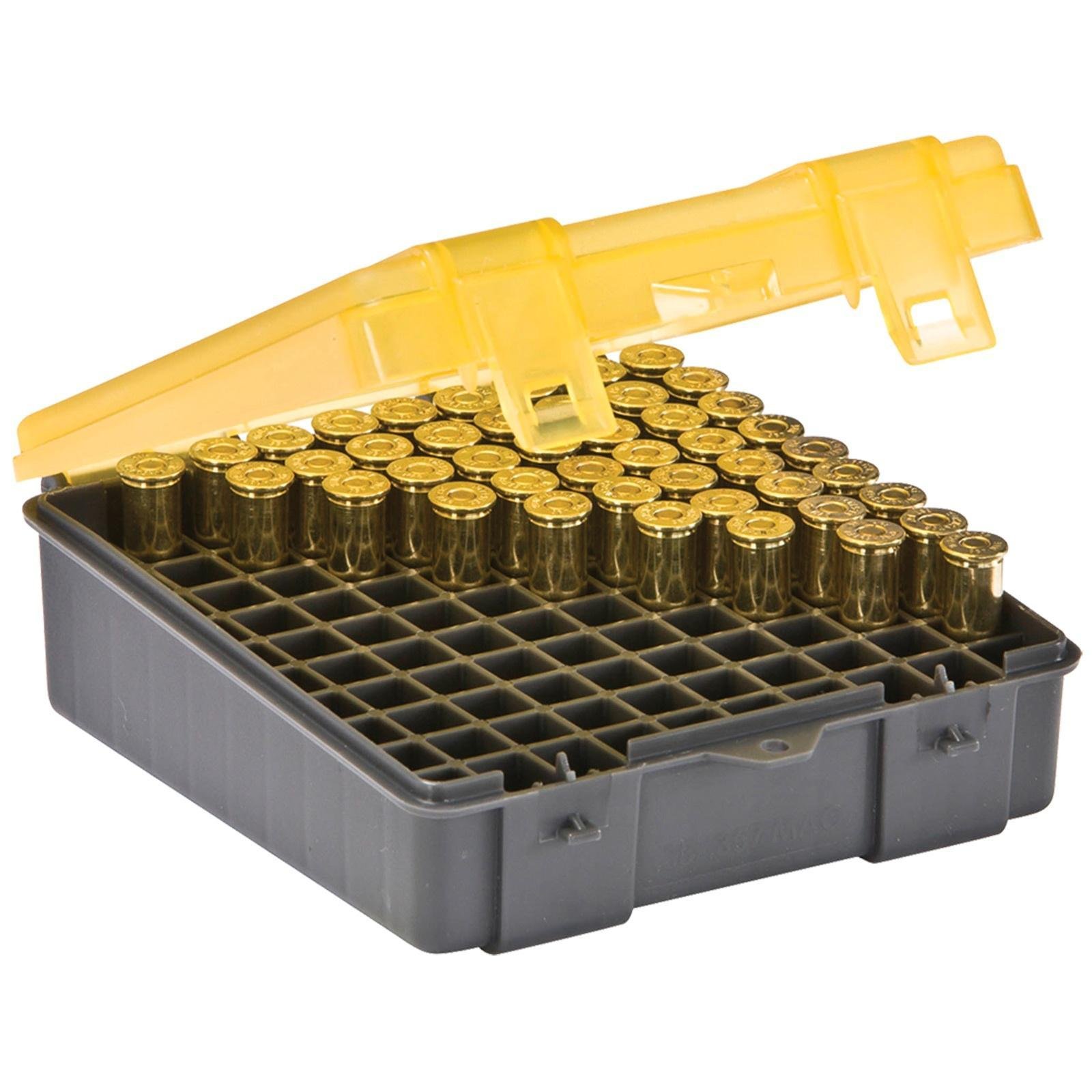 Plano Model 122500 Handgun Ammo Case .357 .38 Holds 100 Rounds Polymer - Plano Molding Company - .357 MAG, .38 Special, .38 S&W