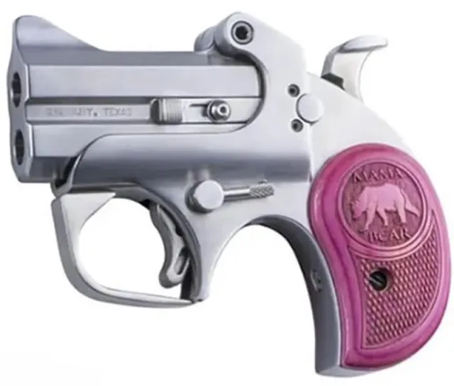 Buy Bond ARMS Mama Bear 357 Magnum 2.5in. Barrel 2rd Pink Grips - Stainle... online