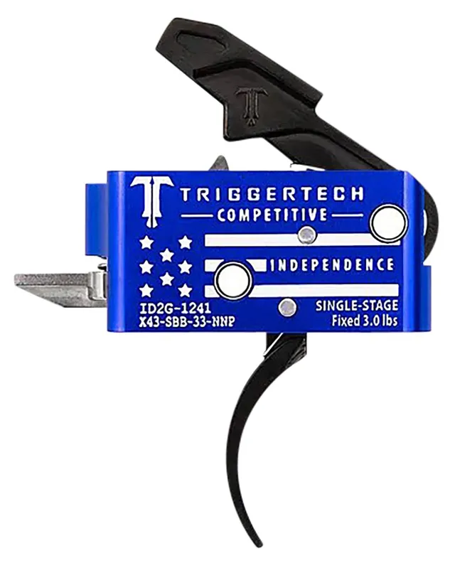 TriggerTech X43SBB33NNC Independence Pro AR-15 Two-Stage Trigger Blue - TRIGGERTECH for sale at Bang-Bang Tactical