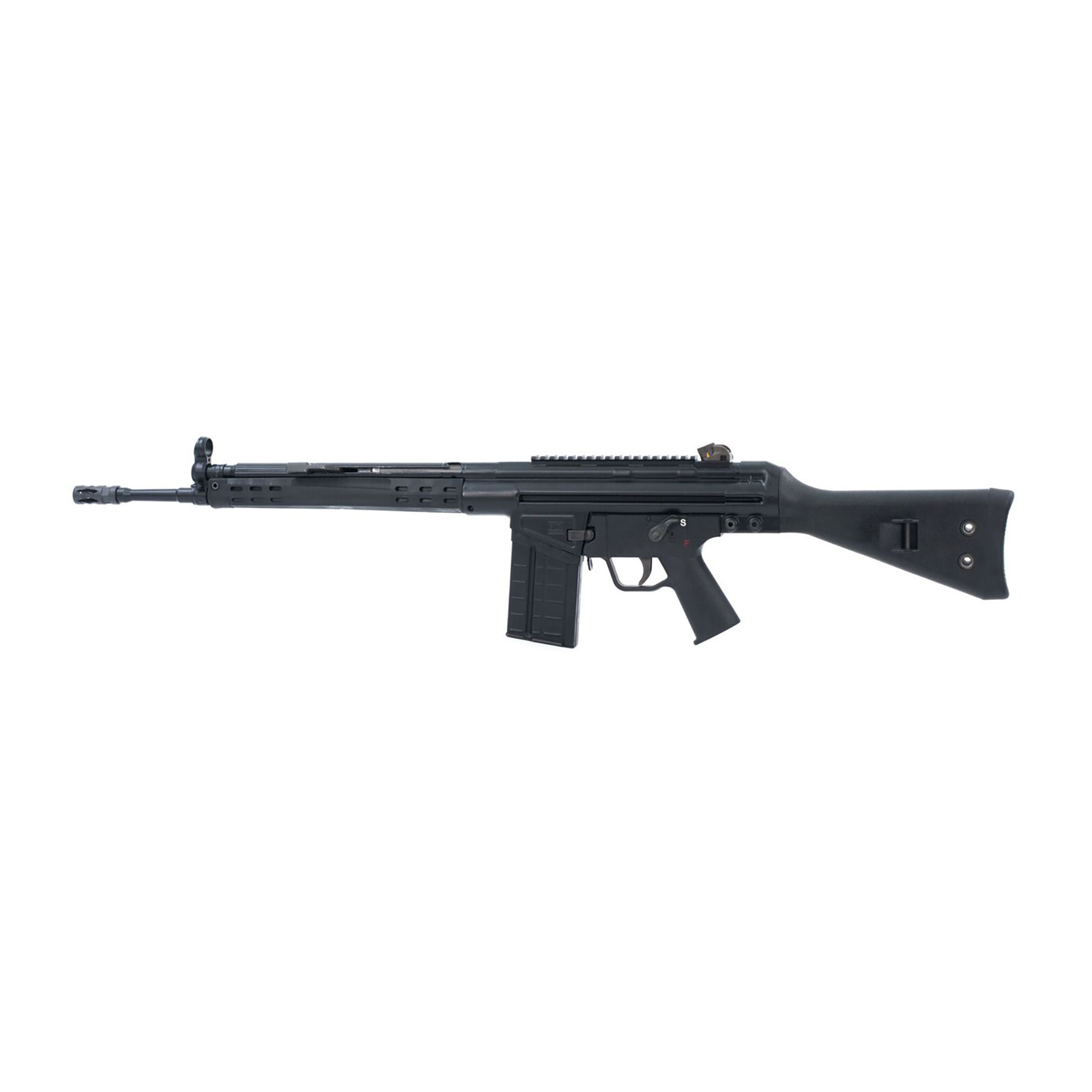 PTR-91 A3S 18" .308 Win Rifle Black Polymer Handguard Fixed Stock - PTR Industries - .308 WINCHESTER
