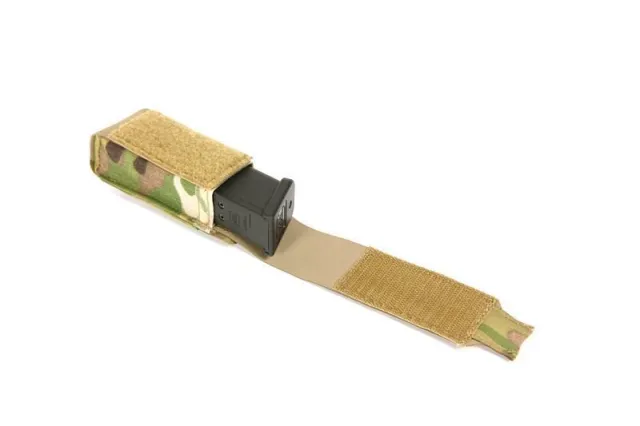 Blue Force Gear-Single Pistol mag Pouch Classic style w/ flap (fits lights multitools) MultiCam - Blue Force Gear
