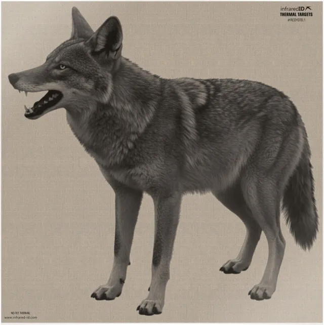 INFRARED-ID RCOYOTEL1 Thermal Coyote Target Optics Ready - INFRARED-ID
