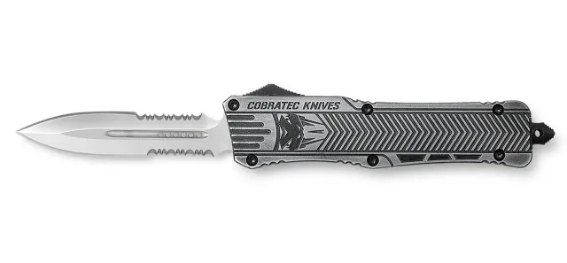 CobraTec Knives CTK-1 Large OTF 3.75 In D2 Steel Dagger Knife - CobraTec Knives