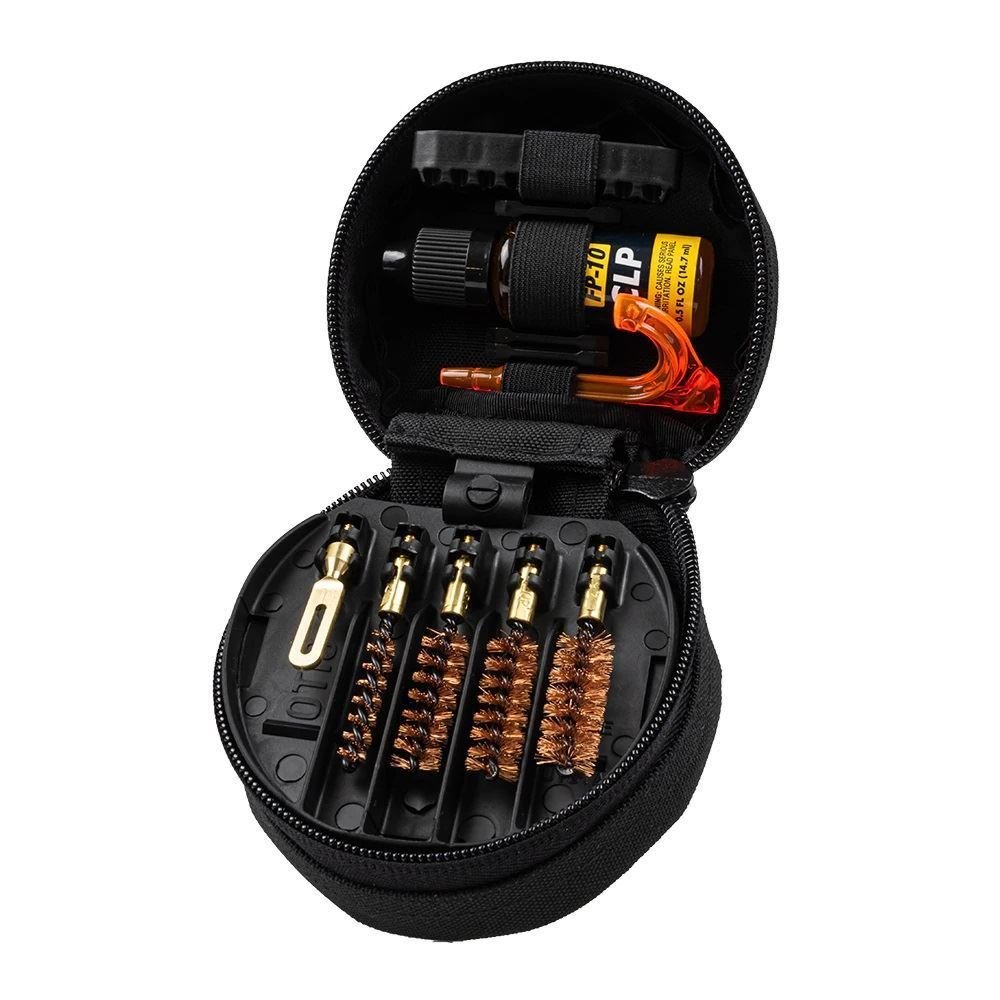 Otis Defense Pistol Cleaning Kit .22-.45cal Breech-to-Muzzle Compact Soft Pack - Otis Technology