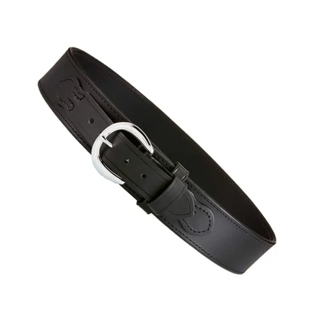 Aker Leather River Duty Belt Reinforced Leather Brown 1.5In